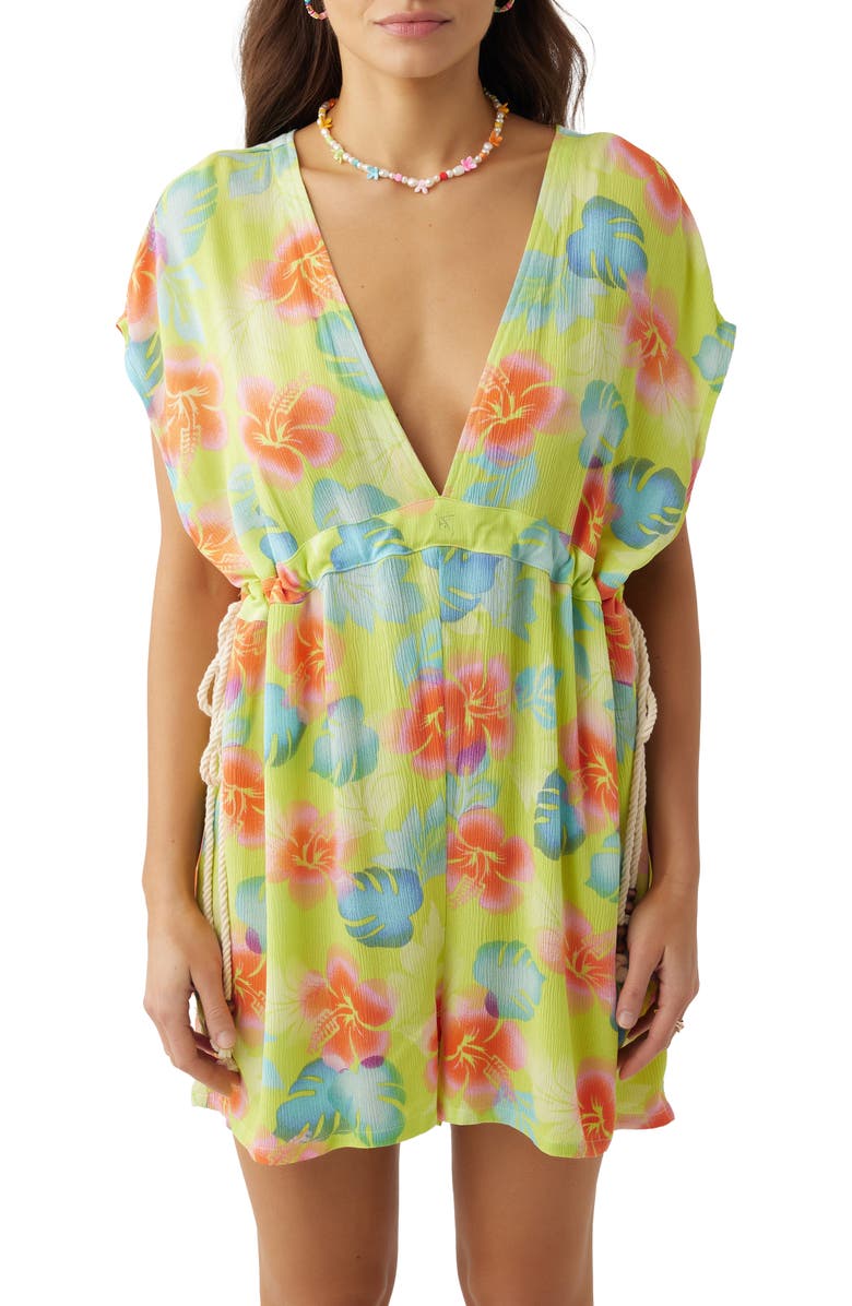 O'Neill Isadora Print Romper, Alternate, color,