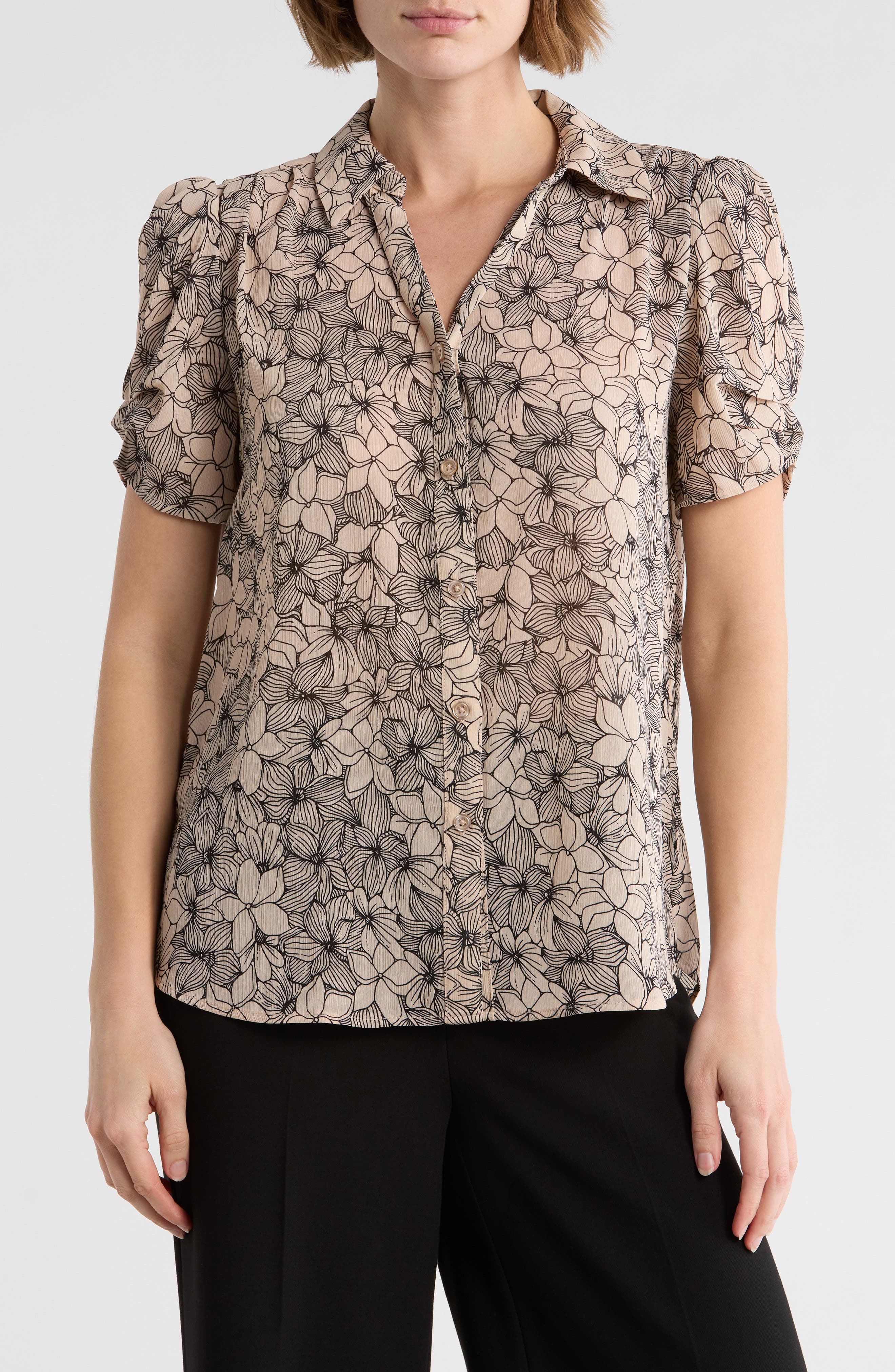 selected BLUSH TEXTURED FLORAL
