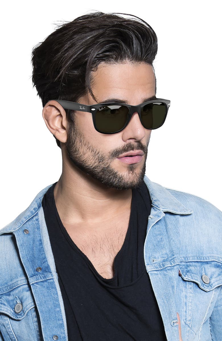 Ray-Ban New Wayfarer 58mm Square Sunglasses, Alternate, color,