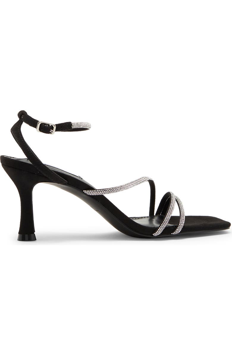 Steve Madden Meggie Crystal Ankle Strap Sandal, Alternate, color,