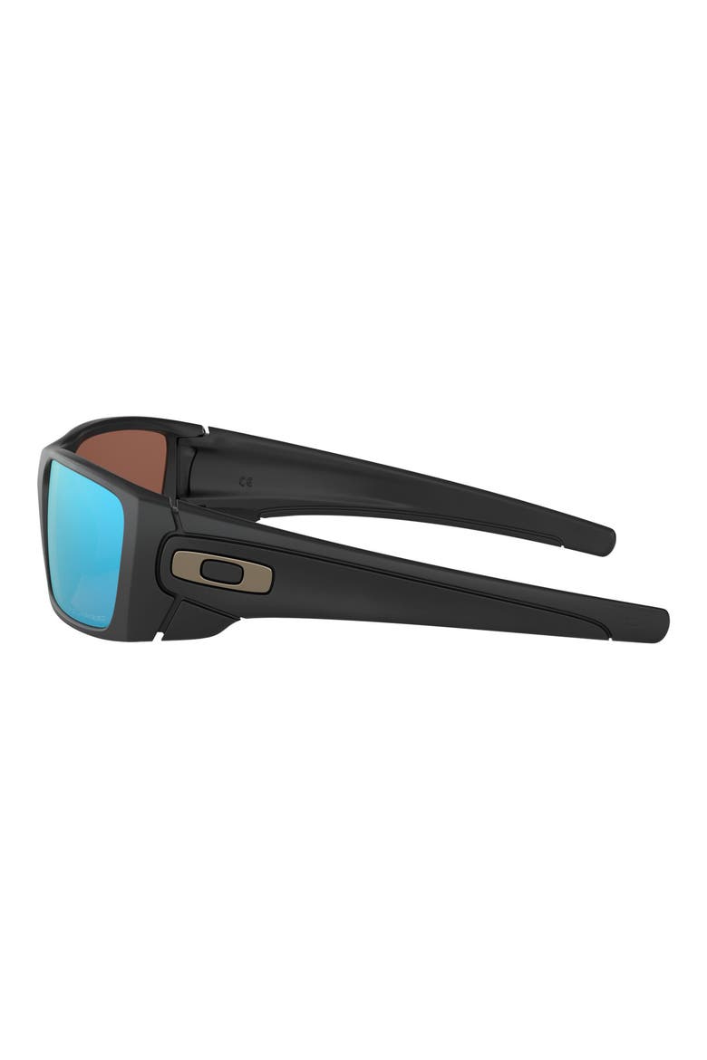 'Fuel Cell™ PRIZM™' 60mm Polarized Sunglasses, Alternate, color, BLACK