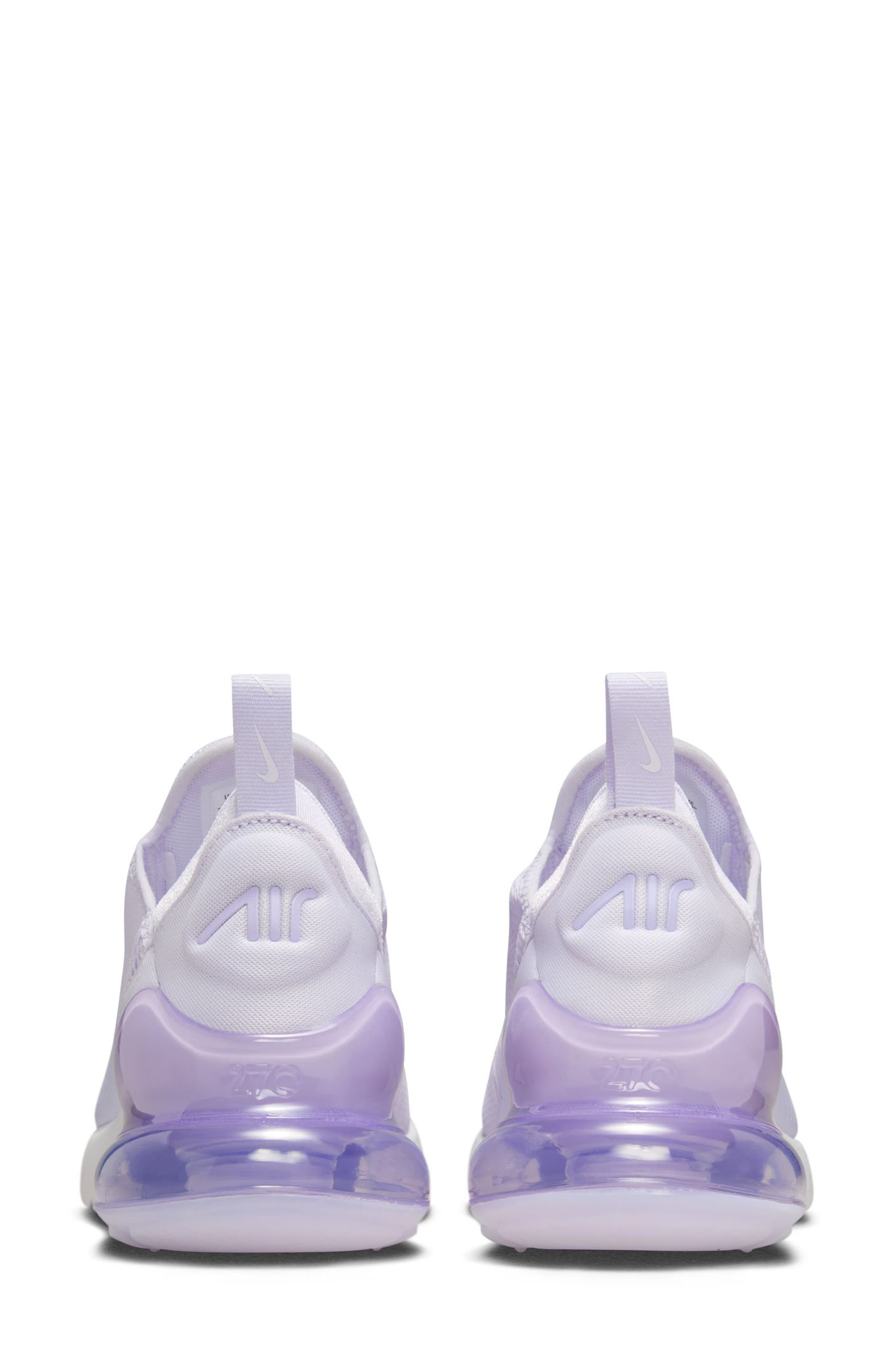Nike Air Max 270 Sneaker, Alternate, color, Amethyst Tint/ White/ Amethyst