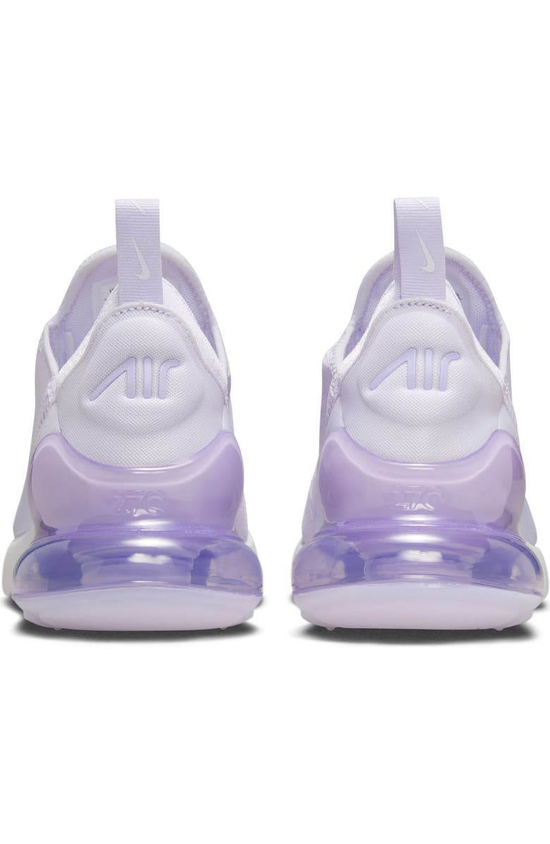 Nike Air Max 270 Sneaker, Alternate, color, Amethyst Tint/ White/ Amethyst