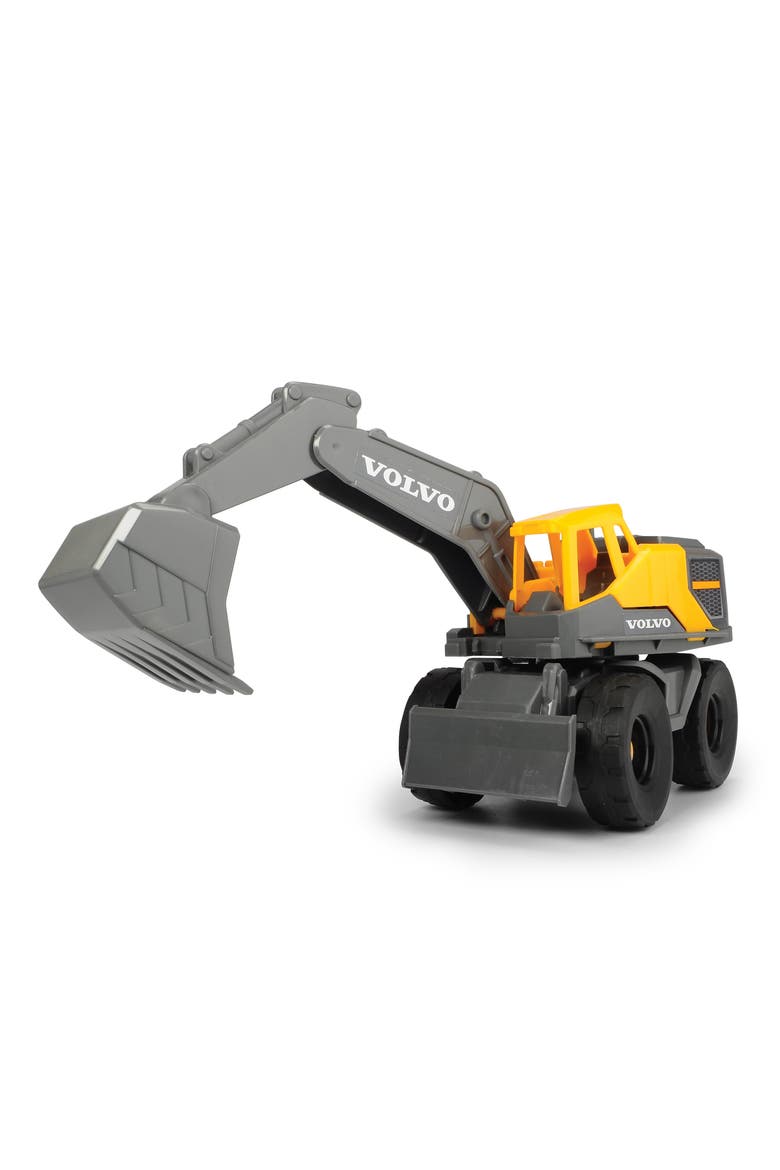 28 Inch Mack Truck With 2 Volvo Construction Trucks, Alternate, color, Multicolored