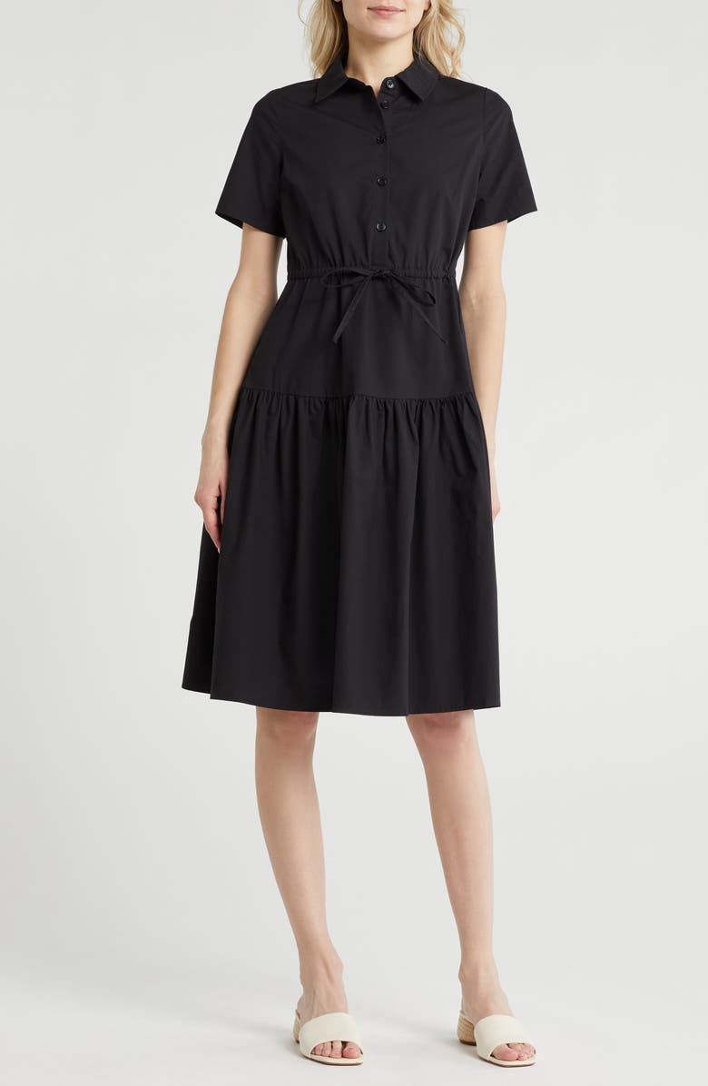 WISHLIST Button-Up Shirtdress, Main, color,