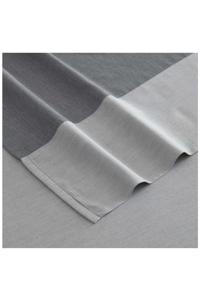 Contrast Weave 300 Thread Count Sheet Set, Alternate, color, LIGHT / MEDIUM BLUE