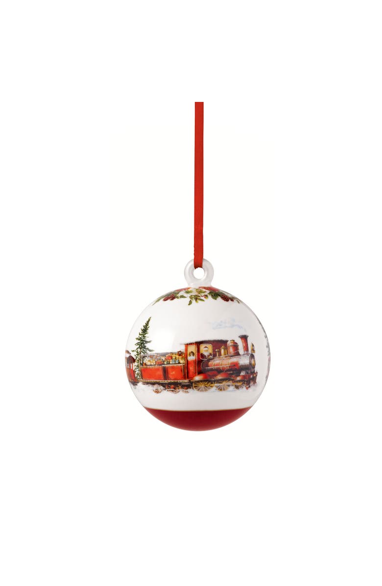 Villeroy & Boch Annual Christmas Edition Ball Ornament 2025, Main, color, Multi