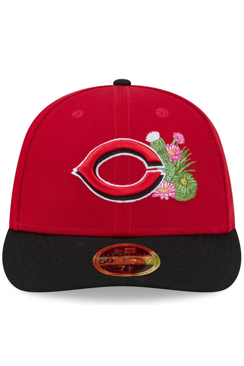 Men's New Era  Red/Black Cincinnati Reds 2026 Spring Training Low Profile 59FIFTY Fitted Hat, Alternate, color, Red