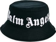 Palm Angels Logo Bucket Hat