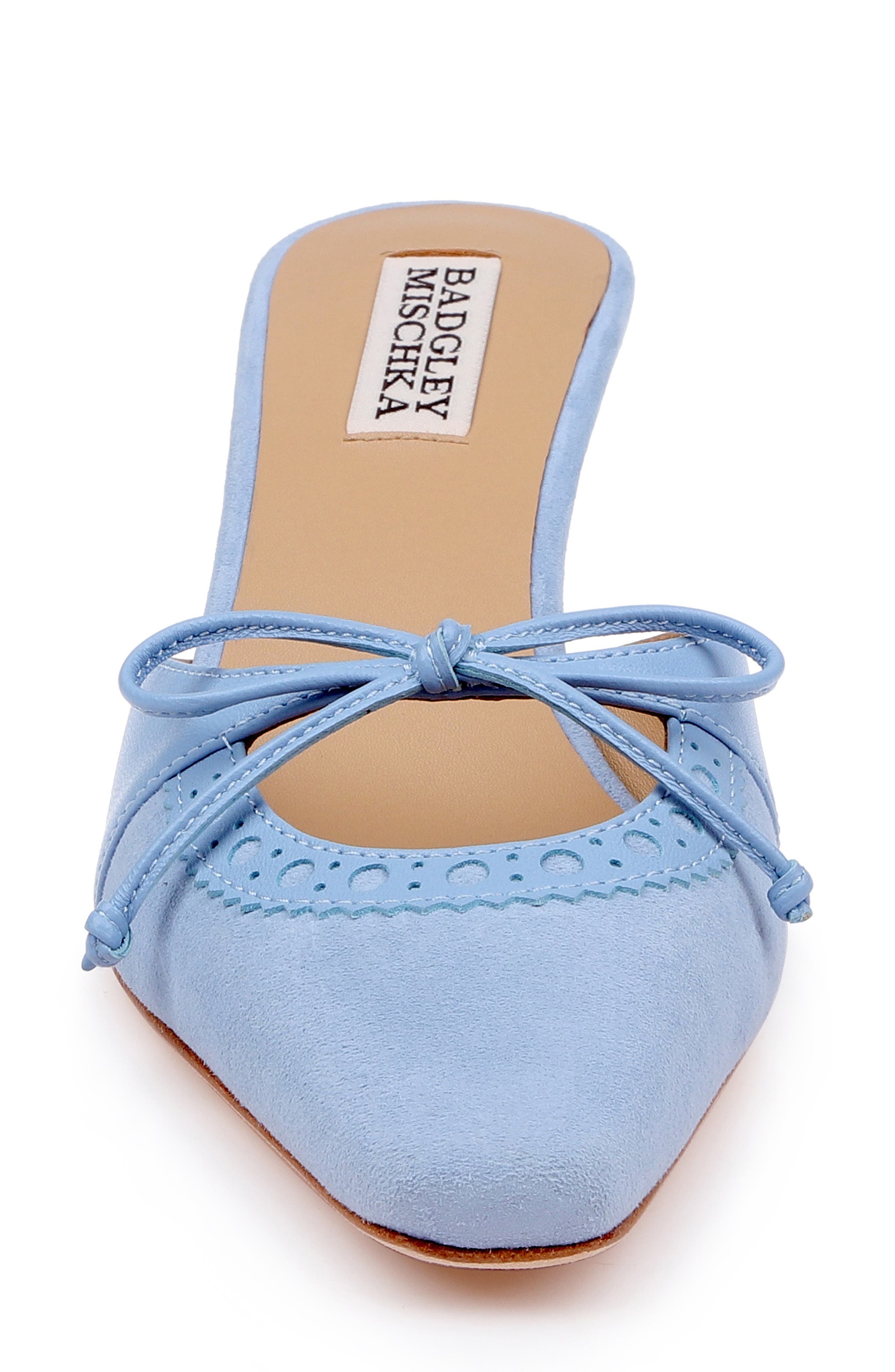 Badgley Mischka Collection Yannah Mule, Alternate, color, Blue Suede