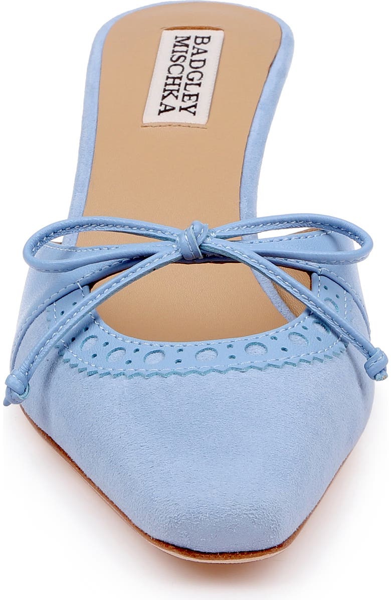 Badgley Mischka Collection Yannah Mule, Alternate, color, Blue Suede