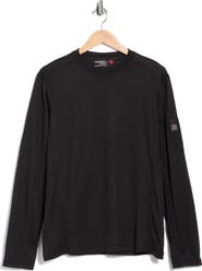 CARBON + CRAFT Jacquard Long Sleeve T-Shirt