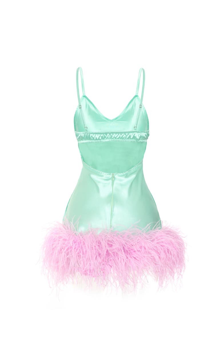 SPARKL TAYLOR DRESS, Alternate, color, Mint/Lavender