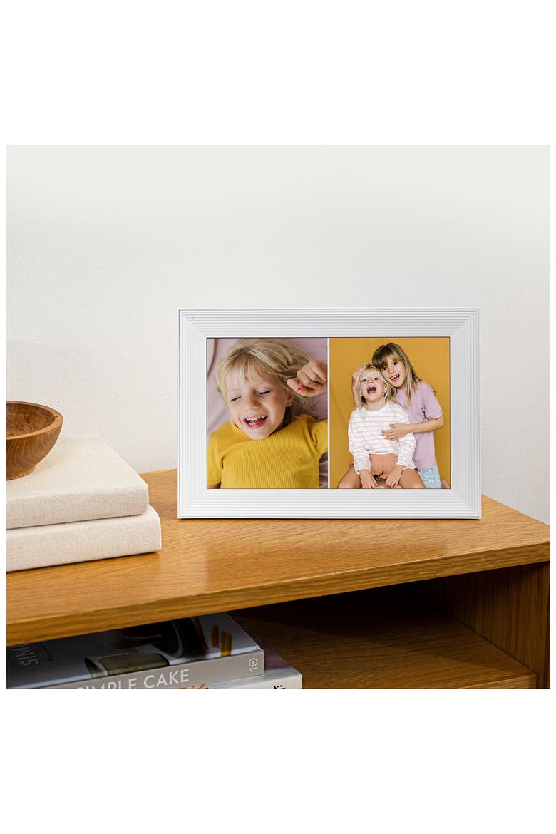 Carver 10.1 Inch Digital Picture Frame, Alternate, color, CHALK