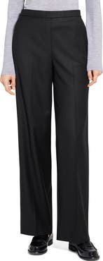 Theory Straight Leg Wool Pants