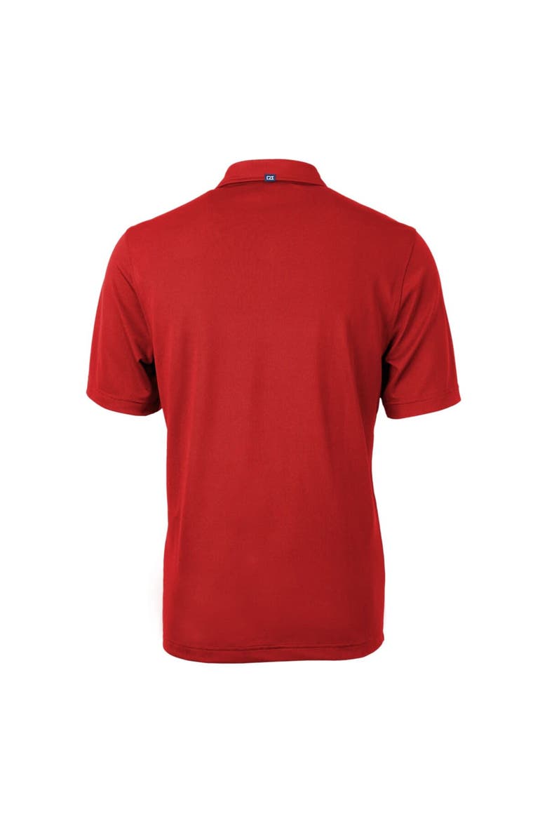 Men's Cutter & Buck Red Scranton Wilkes-Barre RailRiders Virtue Eco Pique Recycled Polo, Alternate, color, Red