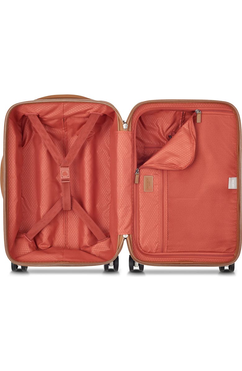 Delsey Paris Chatelet Air 2.0 2-Piece Luggage Set Carry-On & Backpack, Alternate, color, Chocolate Brown