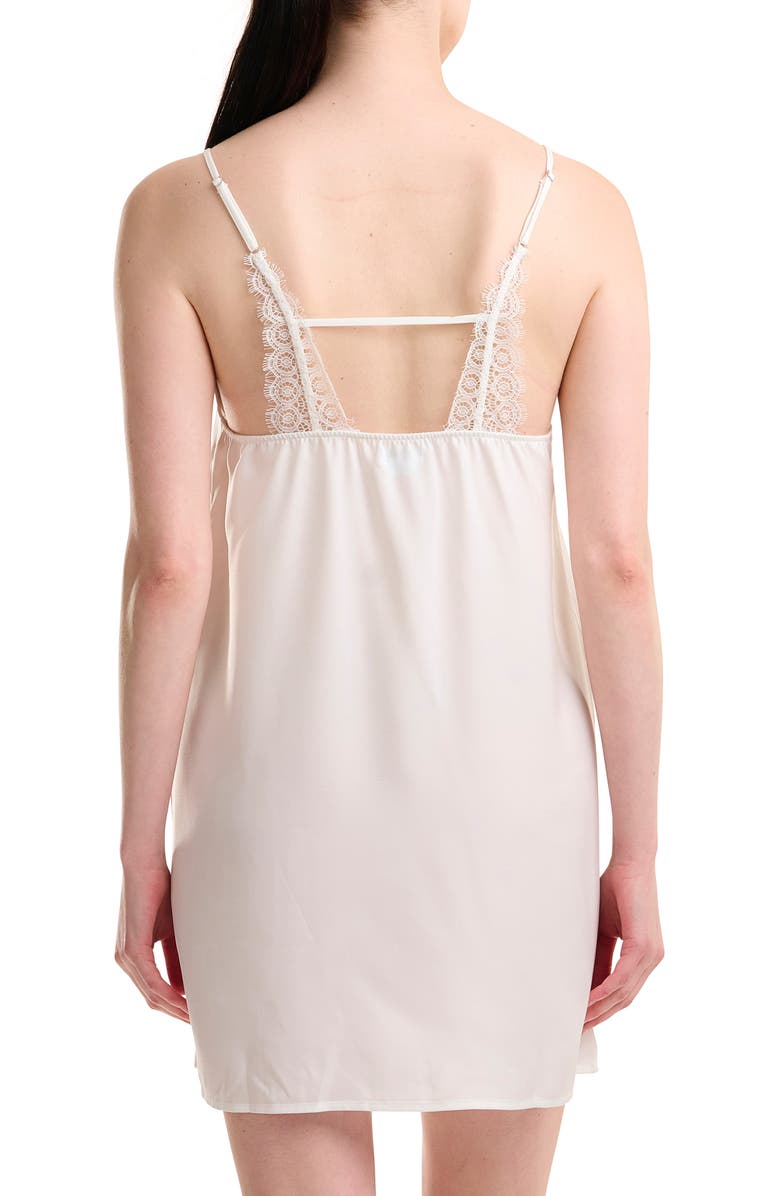 Splendid Lace Trim Chemise, Alternate, color, 