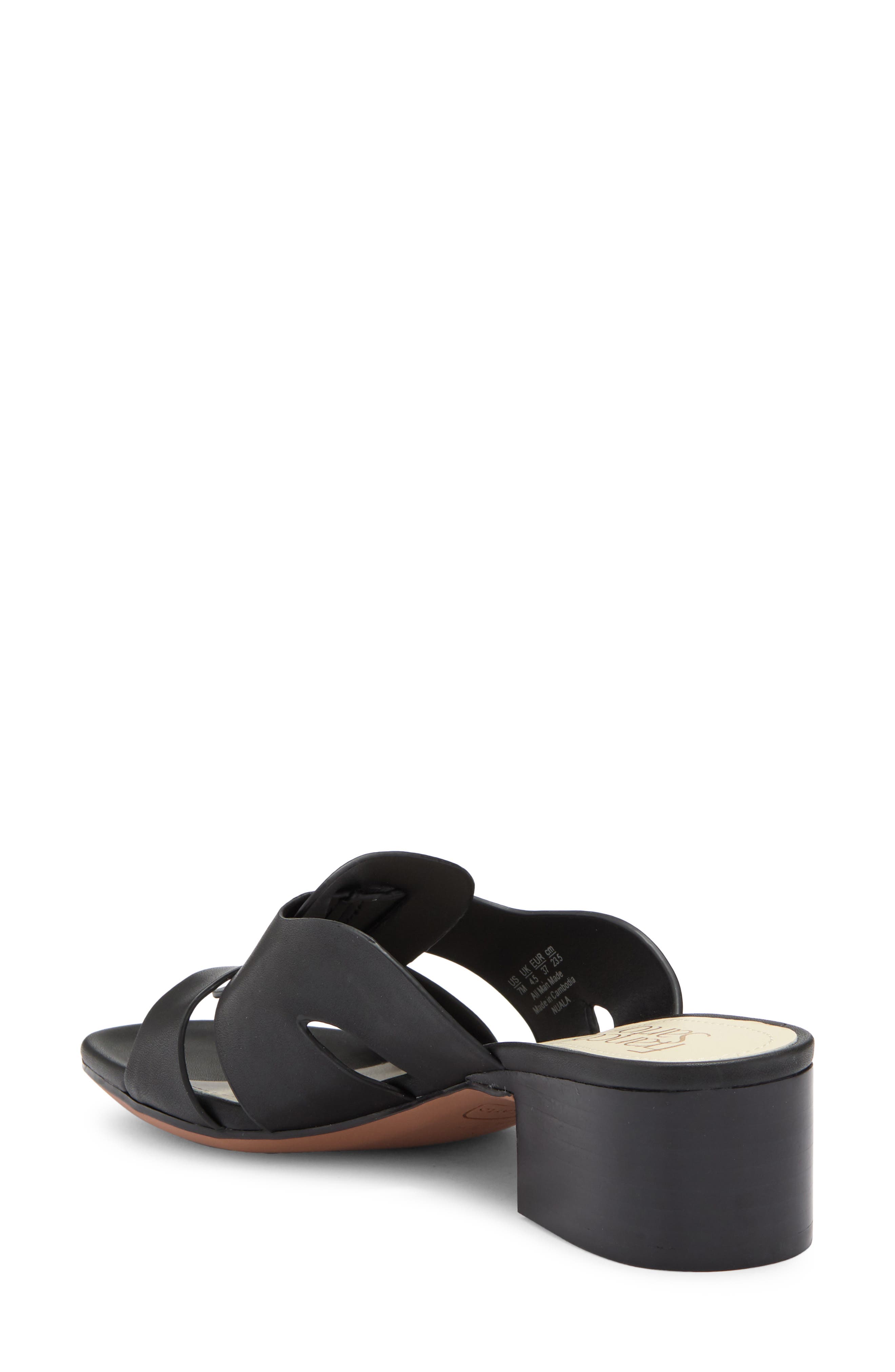 Franco Sarto Nuala Sandal, Alternate, color, Black