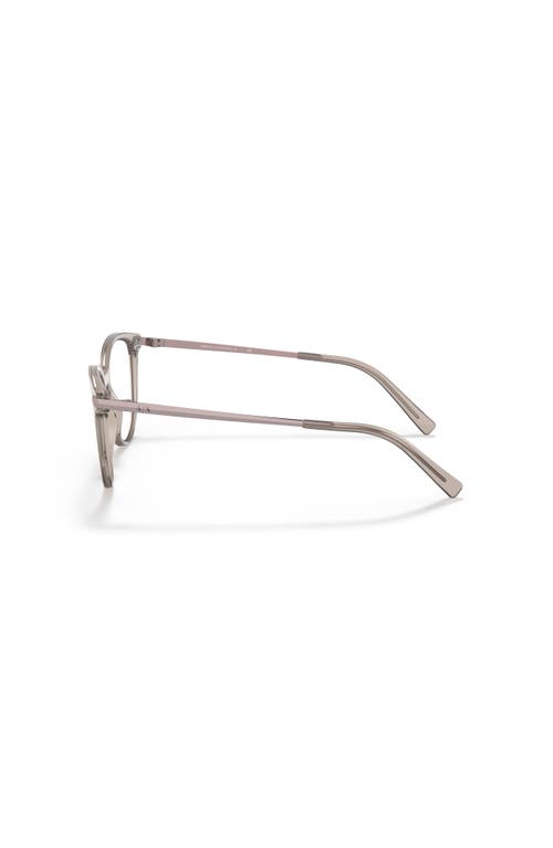 Armani Exchange 53mm Cat Eye Optical Glasses In Neutral
