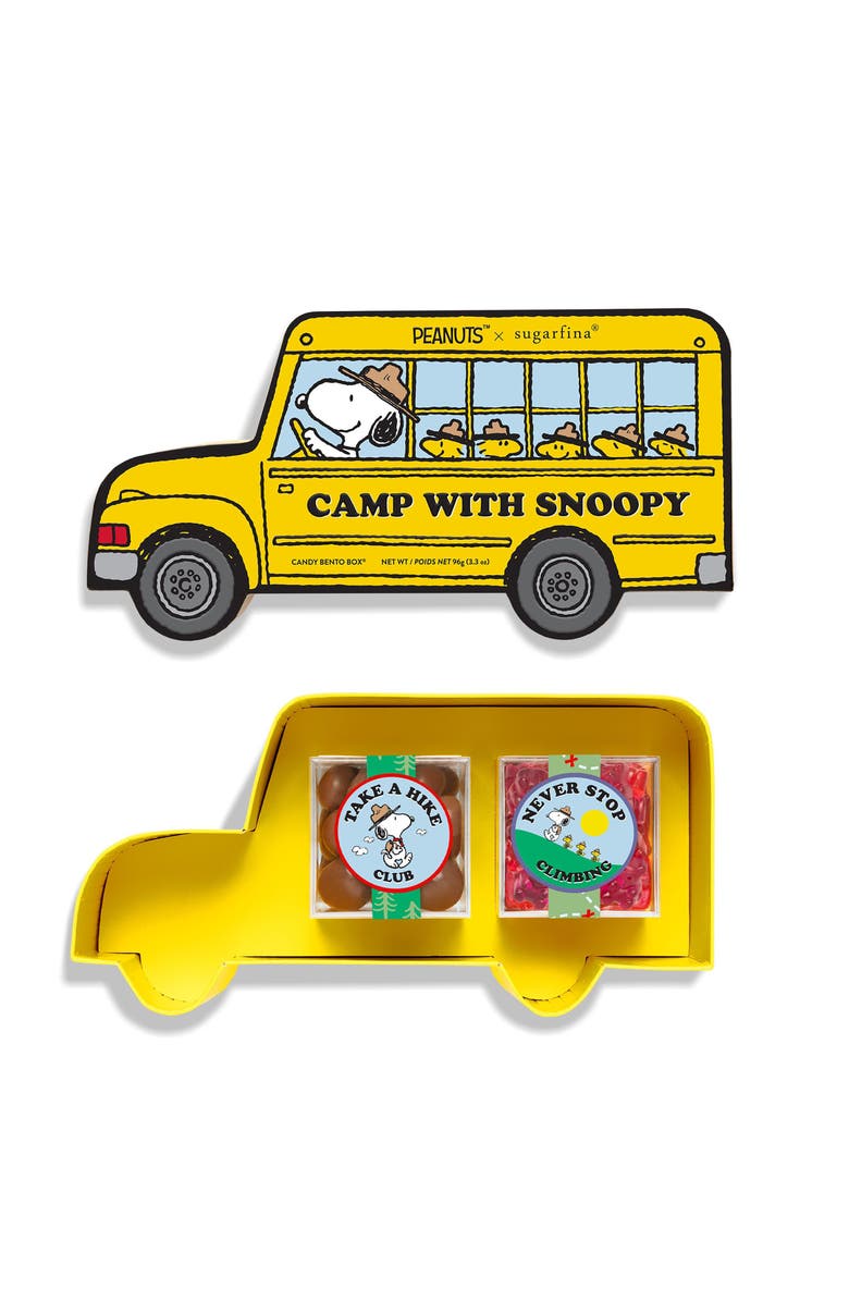 sugarfina x Peanuts Camp with Snoopy Set of 2 2-Piece Bento Boxes, Alternate, color,