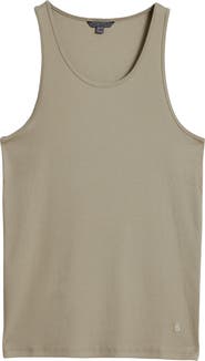 John Varvatos Olin Rib Cotton & Lyocell Blend Tank