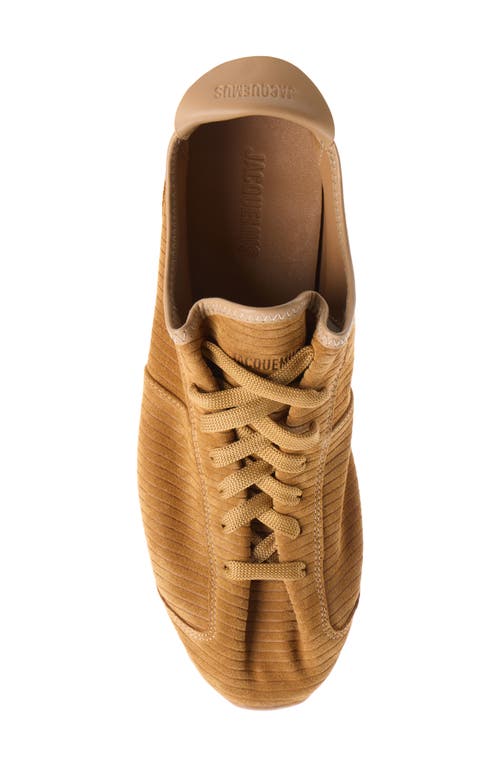 Jacquemus Corduroy The Tennis Sneakers In Brown
