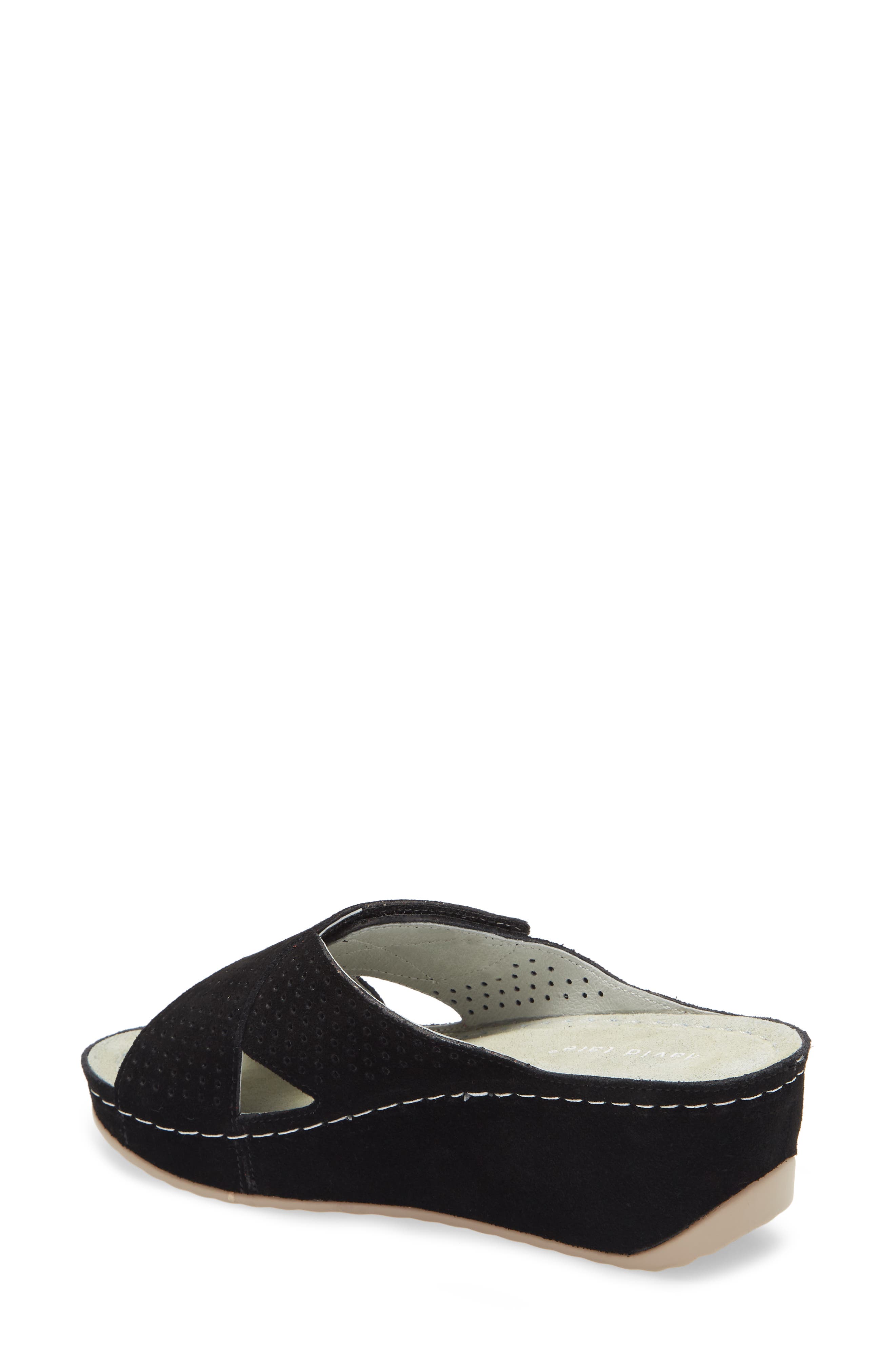 David Tate Iconic Wedge Sandal, Alternate, color, 