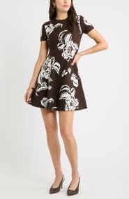 Chelsea28 Fit & Flare Sweater Dress