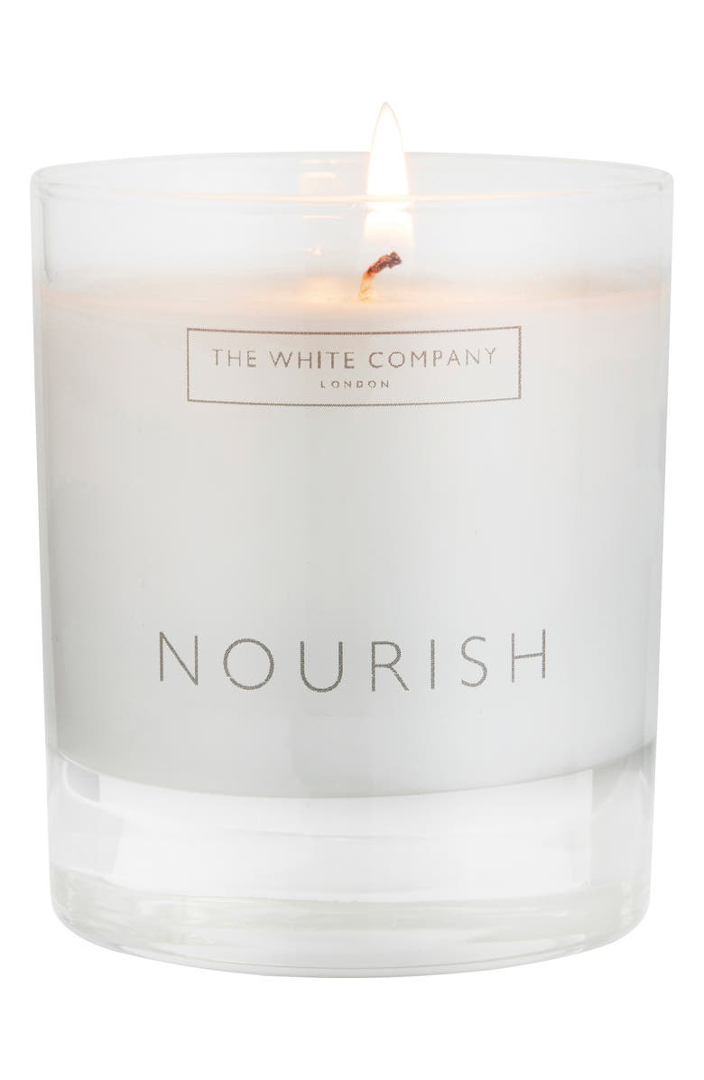 The White Company Spa Nourish Candle, Main, color, 
