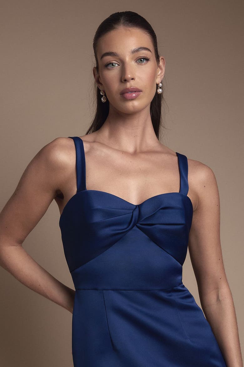 Sweetheart Maxi Dress, Alternate, color, Navy