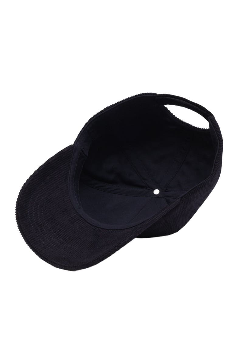 maje Corduroy cap, Alternate, color, Navy