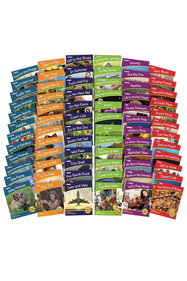 Letters & Sounds Set 2 Non Fiction Educational Learning Box, Alternate, color, Multicolored