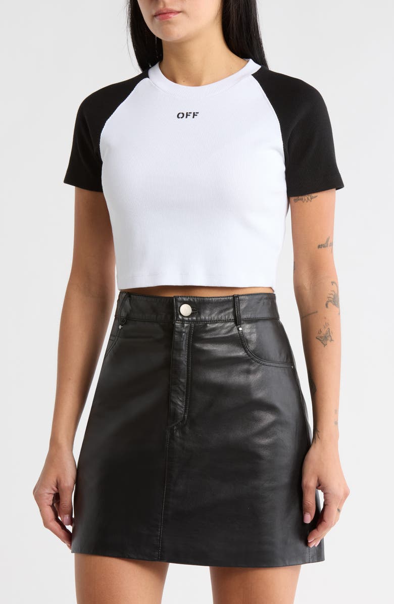 Off-White '90s Raglan Graphic T-Shirt, Main, color, 