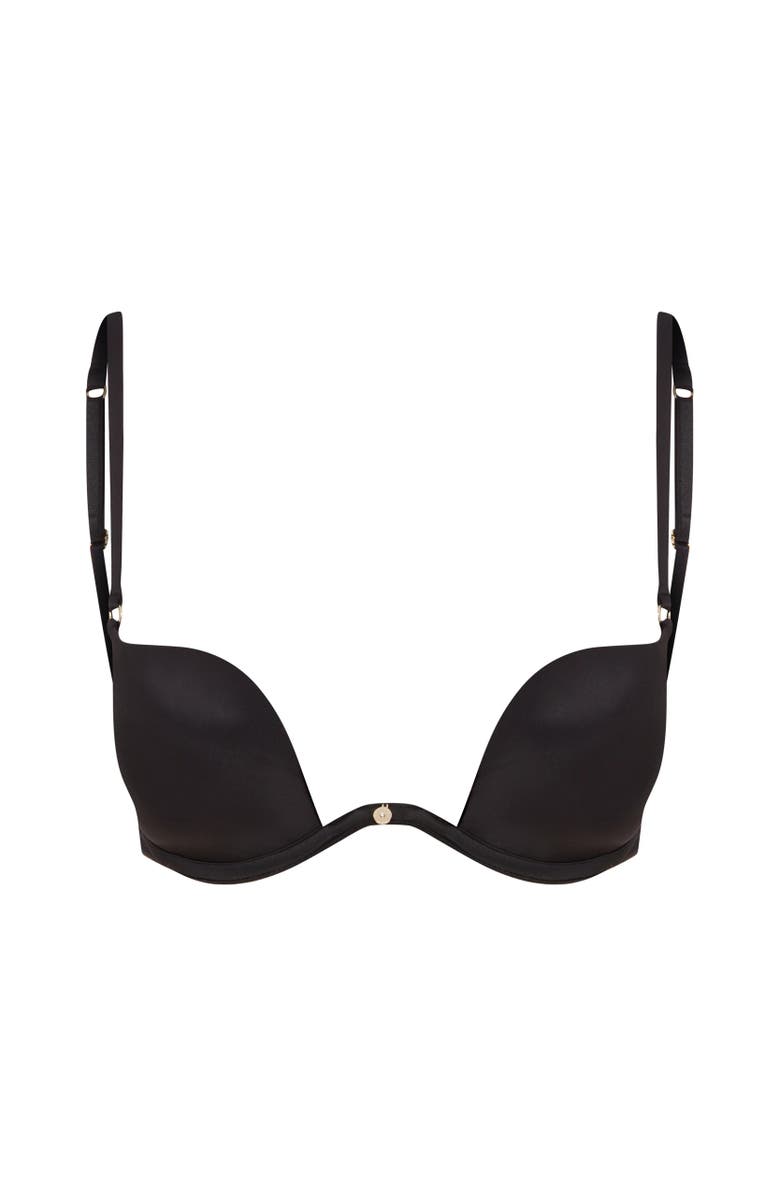House Of Silk Seamless Push Up Bra, Main, color, Black