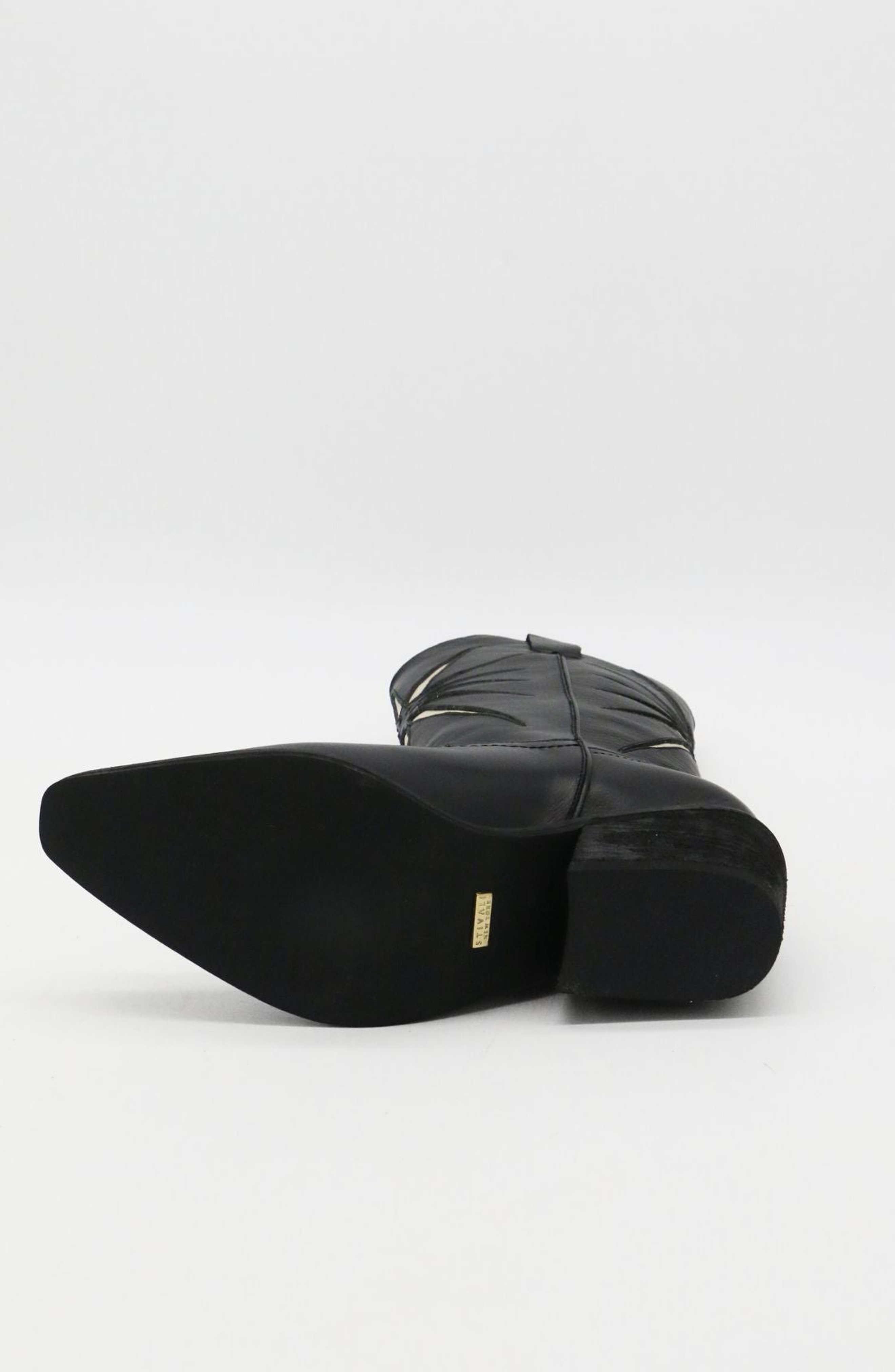 STIVALI NEW YORK Moonrise Cowboy Boots, Alternate, color, Black