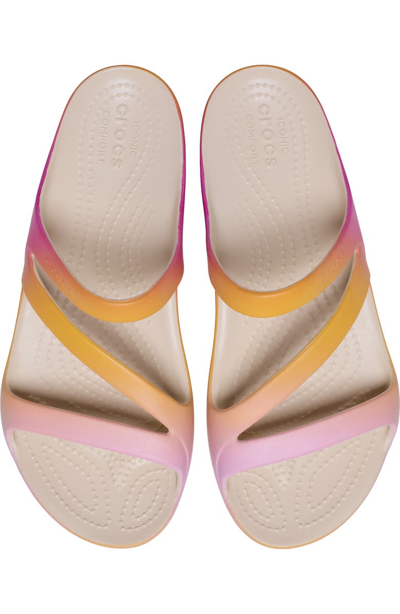 CROCS Kadee II Slide Sandal, Alternate, color, Winter White