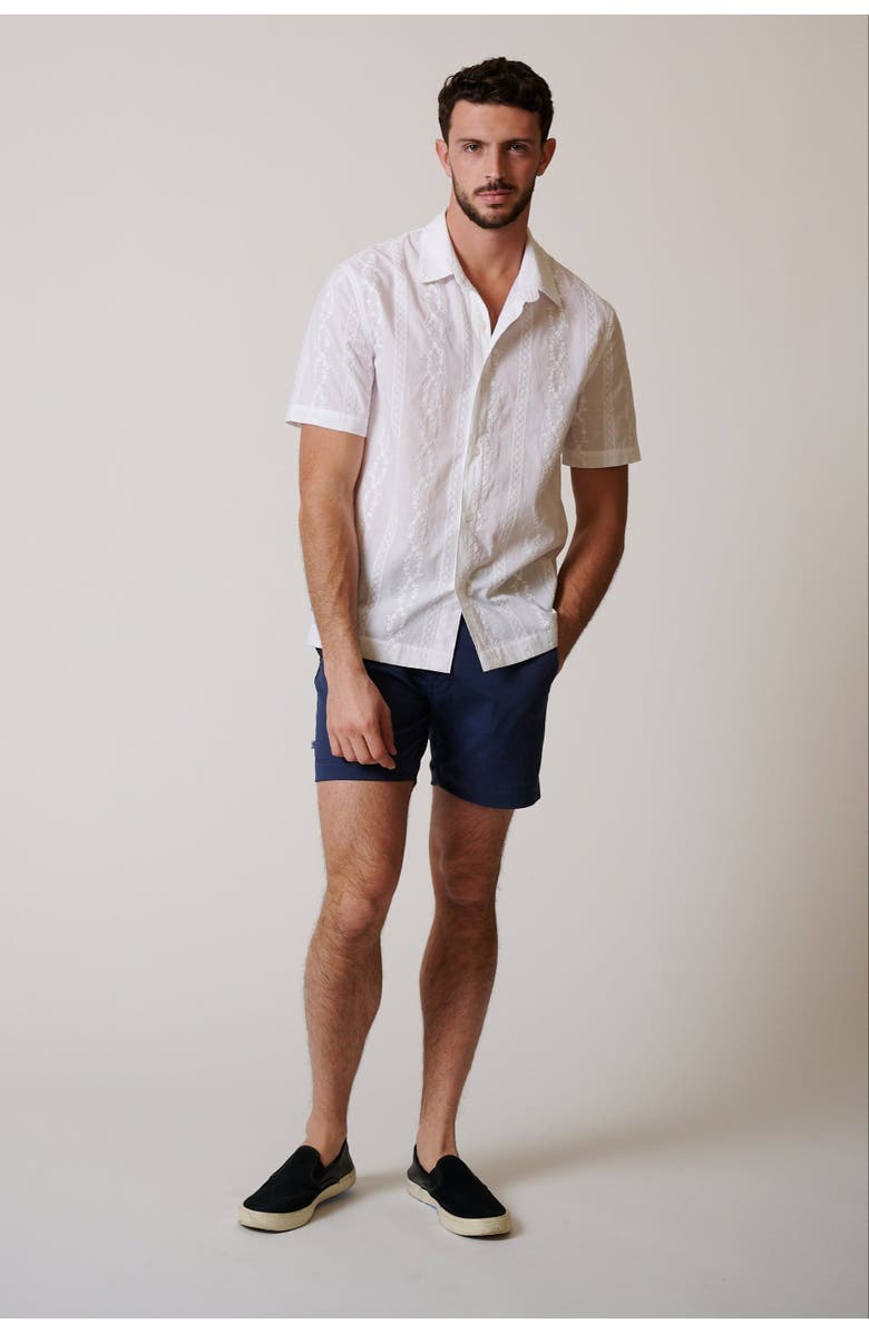 LEISURE LAB Oaxaca Button Up, Alternate, color, Blanco