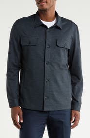 Bugatchi Knit Shirt Jacket