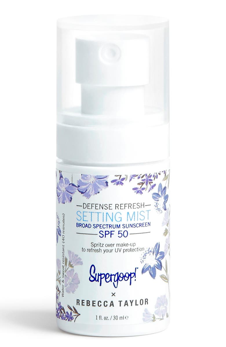Supergoop!<sup>®</sup> Supergoop! x Rebecca Taylor Defense Refresh Setting Mist Broad Spectrum SPF 50, Alternate, color, 