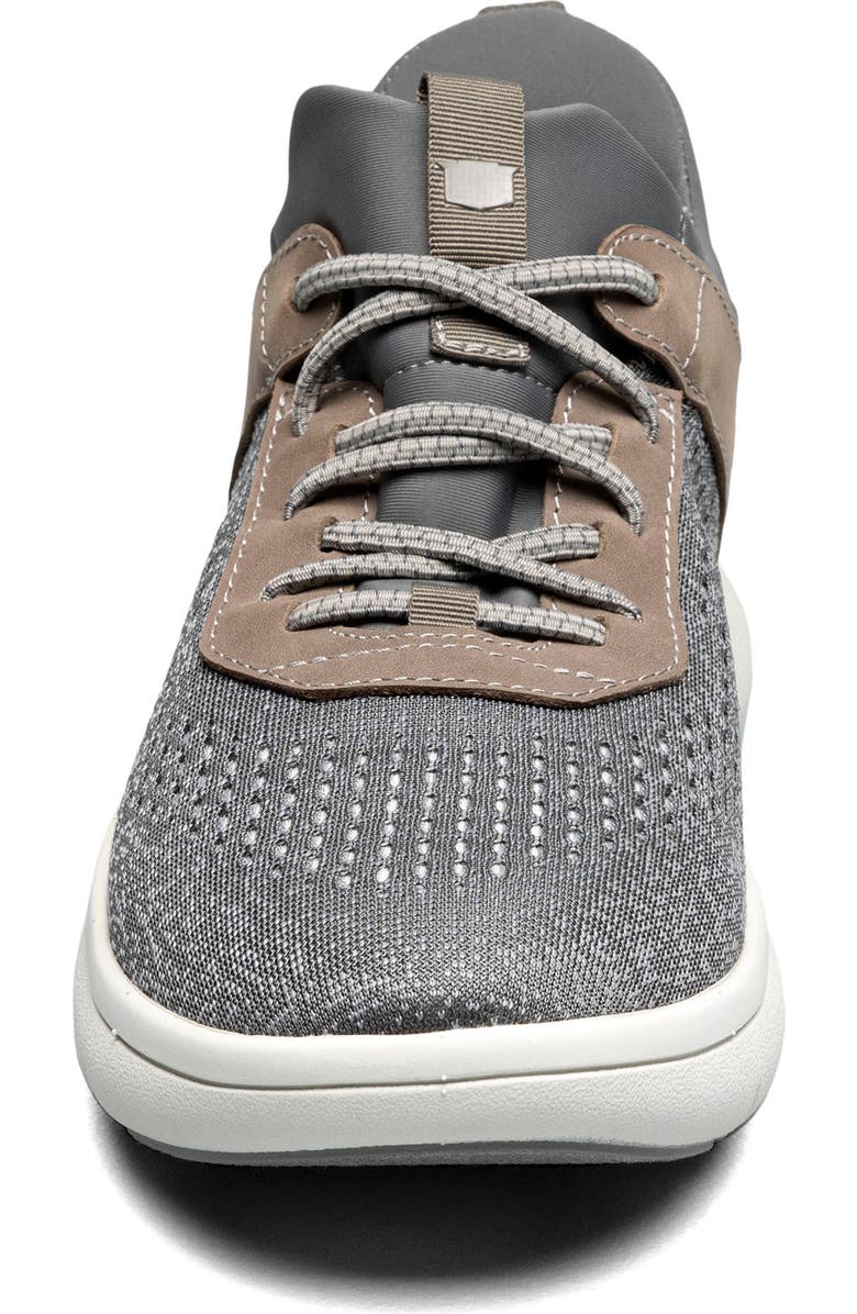 Florsheim Fleet Knit Elastic Sneaker, Alternate, color, Gray