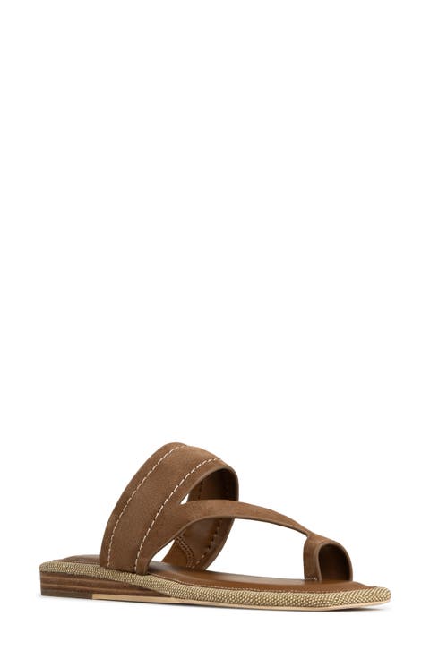 Wedge Toe Loop Sandal (Women)