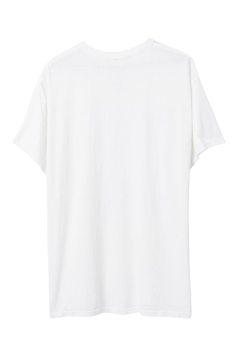 Philadelphia Eagles Throwback Helmet Cotton Graphic T-Shirt, Alternate, color, WHITE