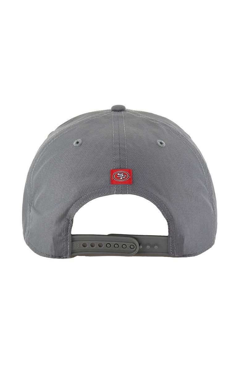 '47 Men's '47  Gray San Francisco 49ers Suburbia Hitch Adjustable Hat, Alternate, color, 