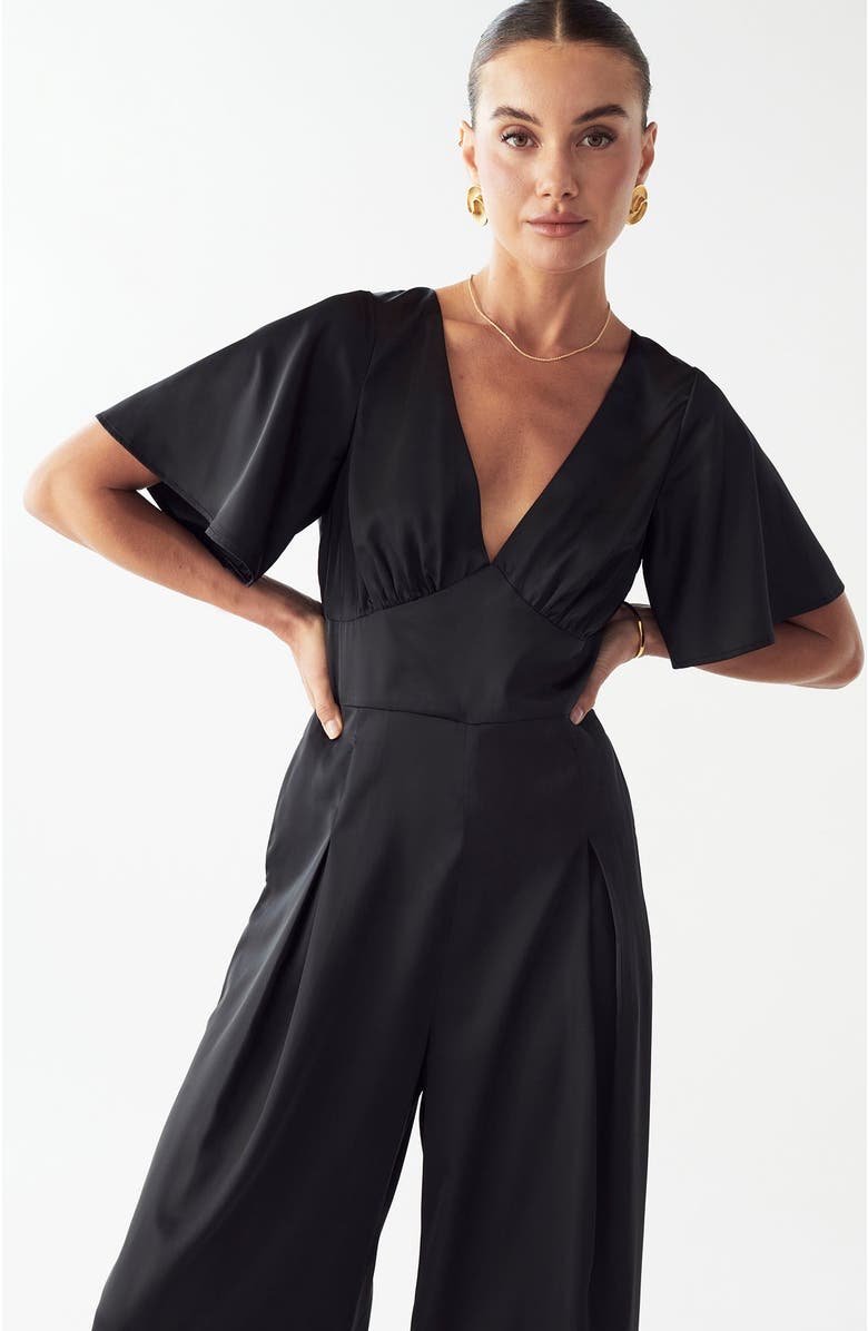 WILLA Eloise Jumpsuit, Alternate, color, Black