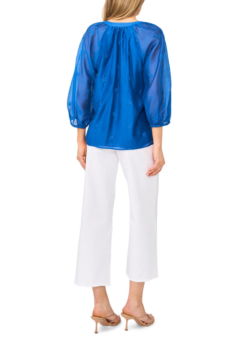 Raglan Sleeve Balloon Top, Alternate, color, BLUEBERRY