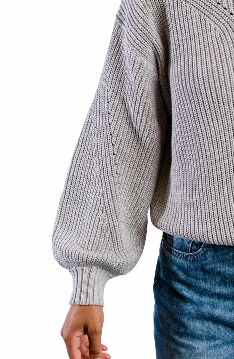 ABLE Sarah Billow Sleeve Sweater, Alternate, color, 