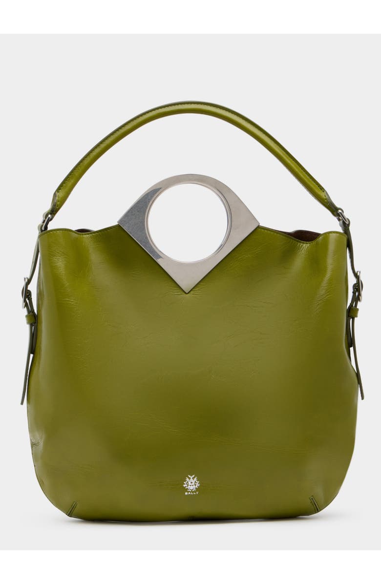 Bally Anni Shoulder Bag, Main, color, Green