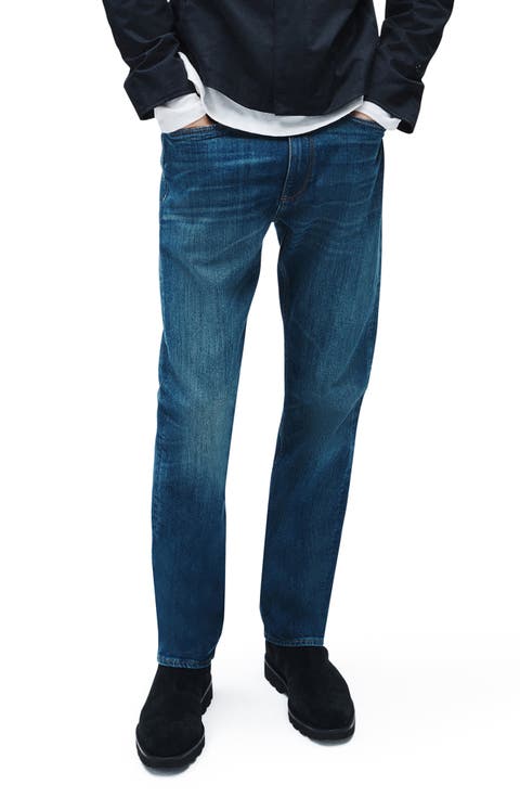 Fit 4 Authentic Stretch Straight Leg Baggy Jeans (Anchor)