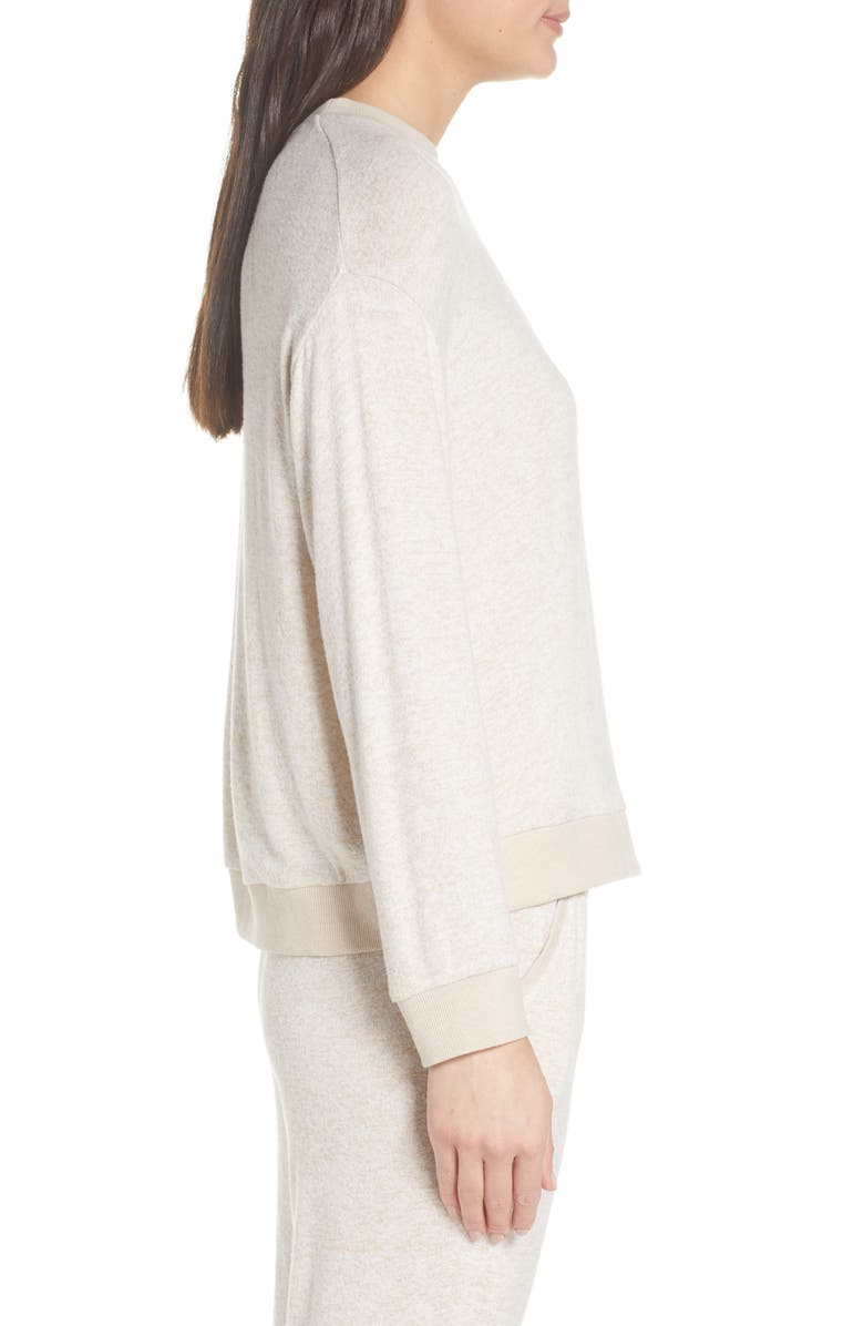 Topshop Supersoft Sweatshirt, Alternate, color,